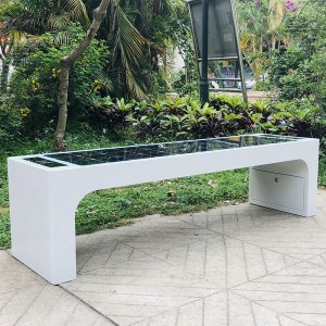 Solar Park Bench Smart City zöld termék