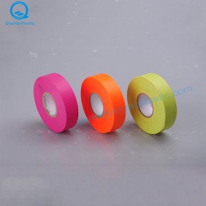 25 mm x 100 m-es PVC szilárd, standard dombornyomott jelzőszalag