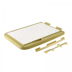 A látásjavító műanyag fröccsöntött formája