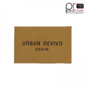 divat bőr színes nagy számú hangtag matrica