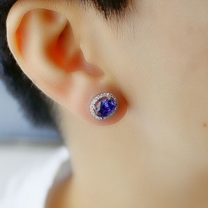 925 ezüst fül köröm divatcirkon fül köröm Magas minőségű női fül köröm