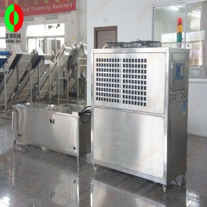 Három vályú előmelegítés előtti víz ZL- és zöldségkonzerváló egység (10/15/20/30)