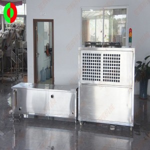 Három vályú előmelegítés előtti víz ZL- és zöldségkonzerváló egység (10/15/20/30)