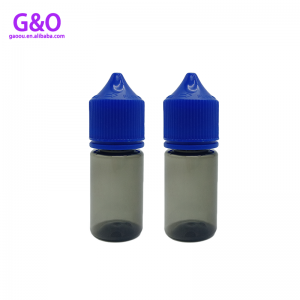 30ml 60ml 100ml 50ml egyszarvú üveg egyszarvú csepegtető üveg fekete műanyag eliquid pufók gorilla v3 csepegtető palackok pufók gorilla e folyékony csepp palackok