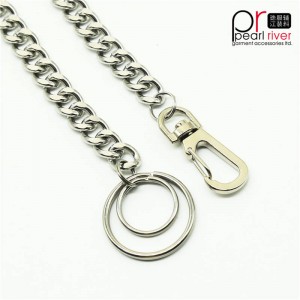 Környezetbarát, egyedi méretű fém láncok dekorációhoz és ruházathoz