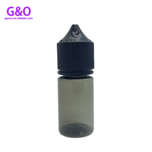 pufók gorilla egyszarvú vape 30ml 60ml színes átlátszó e folyékony üveg e-folyadék palack pufók gorilla egyszarvú műanyag csepegtető palackok