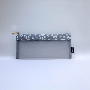 Új nejlon cipzárral ceruza táska kreatív egyszerű aranyos ceruza tok