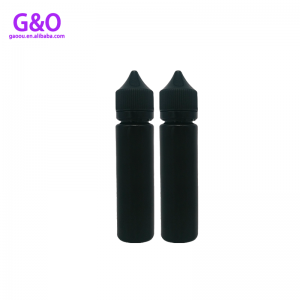 palack e folyékony e folyékony palack 60ml fekete új pufók gorilla egyszarvú műanyag csepegtető palackok egyszarvú csepp palackok