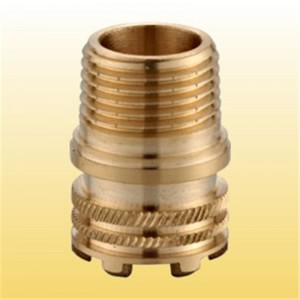 Sárgaréz betét illesztés PPR könyökhez