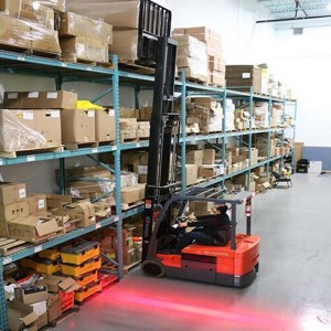 LED targonca biztonsági figyelmeztető lámpa gyalogosok biztonságához