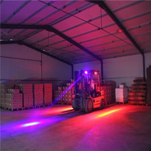 LED targonca biztonsági figyelmeztető lámpa gyalogosok biztonságához