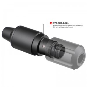 STIGMA CNC FAULHABER motor rövid toll tetováló toll forgó tetováló gép 2019 új stílusú CNC-M-Q2