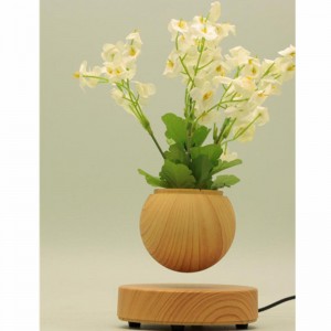fa kerek alapú mágneses lebegő lebegő levegő bonsai tó edény virágcserép