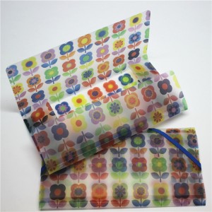 PP műanyag dosszié mappája elasztikus