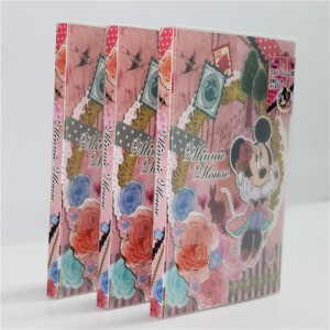 PP műanyag printig fotóalbum