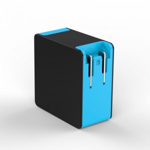 KPS-8034LC 5V4.8A 2USB fali töltő