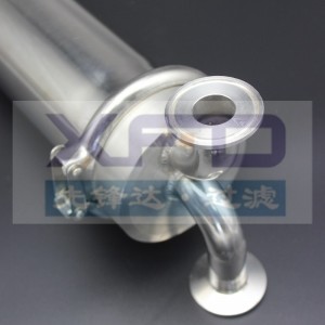 Rozsdamentes acél szűrőházak