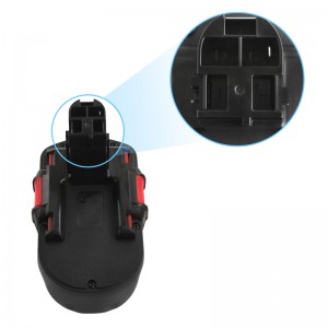 Ni-Mh 18V 3000mAh újratölthető akkumulátoros szerszám Bosch BAT025, BAT026