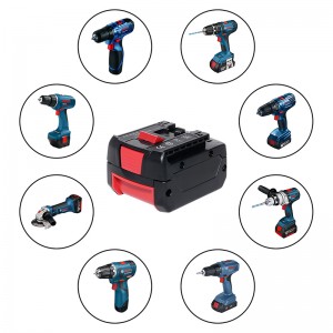 Li-ion 14,4 V 3000mAh BAT607, BAT614 Bosch csere szerszám akkumulátorok