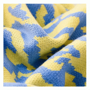 Plusz méretű, hosszú testű angóra gyapjúhuzat Jacquard vastag meleg kötött pulóver