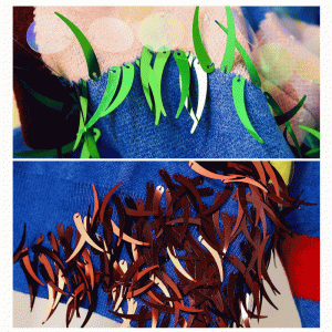 Custom Design kézzel készített varrott flitter nők kötött pulóvert