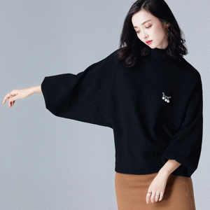 Testreszabott 50% gyapjú 50% akril magas teknősbőrű lámpás hüvely