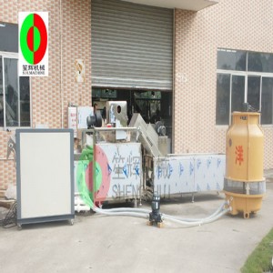 Folyamatos növényi mélytisztítás gyártósor