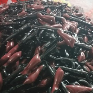 Party kiegészítők nagykereskedelme felfújható felrobbant Tommy Gun 80cm nagyszerű szórakoztató party vagy díszes ruha kiegészítő