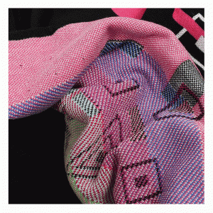 Többszínű geometriai Jacquard női divatos pulóver 2018