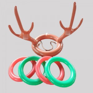 Felfújható faágú gyűrűs dobás játék Party kellékek