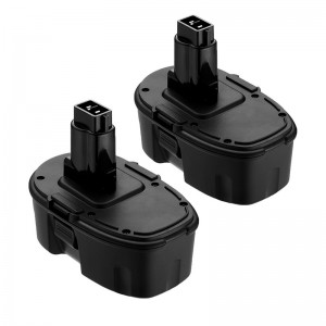 Ni-Mh 18V 2000mAh csereakkumulátor-akkumulátoros fúró Dewalt DC9096, DC725, DE9095