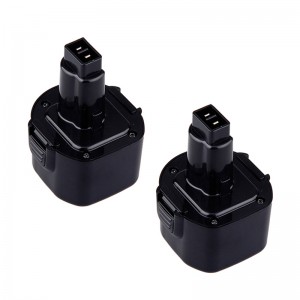 9,6 V 1700mAh Ni-Cd újratölthető fúró akkumulátor Dewalthoz DE9062, DW9061, DW9062