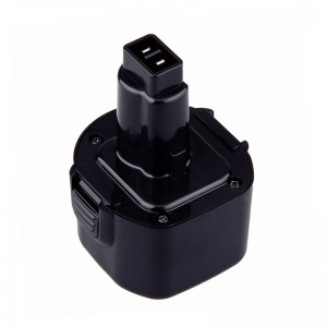 9,6 V 1700mAh Ni-Cd újratölthető fúró akkumulátor Dewalthoz DE9062, DW9061, DW9062