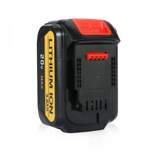 Li-ion 20V 3000mAh vezeték nélküli szerszám csereakkumulátorok Dewalt DCB182, DCB184, DCB200, DCB201 típushoz
