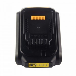 20 V 1500mAh Li-ion elektromos fúró akkumulátor csere a Dewalt DCB180, DCB181, DCB182 készülékekhez