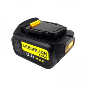 Li-ion 14,4 V 4000mAh cserélje ki a Dewalt DCB140 akkumulátorának akkumulátorát