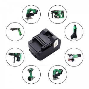 Li-ion 14.4V 4000mAh csere akkumulátorok a Hitach BSL1430, BSL1440 szerszámgépekhez
