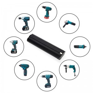 Ni-Cd 9.6V 2000mAh csereakkumulátor Makita 9033, 191681-2, 632007-4 akkumulátorral működtetett szerszámokhoz