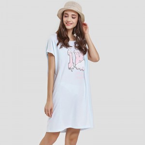 Női nyomtatott hosszú trikó