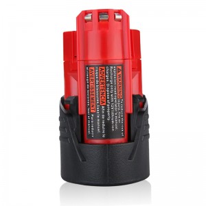 Milwaukee 48-11-2411 M12 12V 3000mAh lítium-ion csere eszköz akkumulátorához