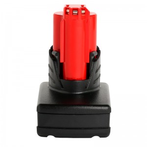 Csere 12 V 5000mAh lítium akkumulátorok Milwaukee 48-11-2411 M12 akkus fúrókhoz