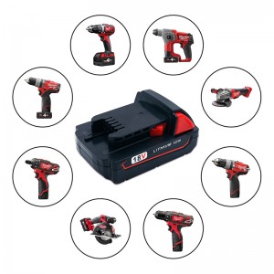Li-ion 18 V 1500mAh tölthető csereakkumulátor csomag Milwaukee 48-11-1840 M18
