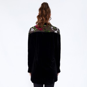 Pamut női hosszú blúz Muslimah hosszú ujjú női blúz JCGJ190315081