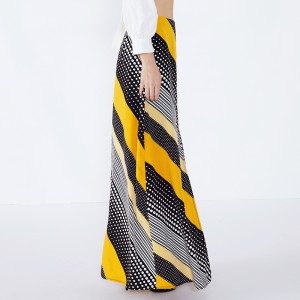 Hullámpontú béren kívüli indiai tervező, Lehenga divat sifon Maxi hosszú szoknya