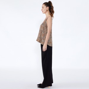 Legújabb Design Laza Streetwear női nadrágos fekete kabát nadrág JSDJ2516