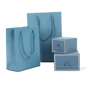 High-end egyedi kézzel készített ékszer papírdoboz papírzacskó