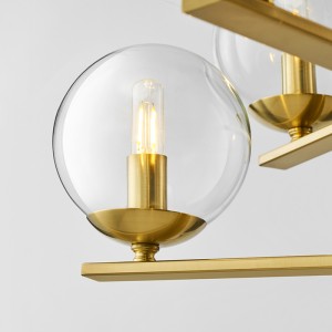 Modern Art Design nappali szoba üveggolyó csillár Km2131