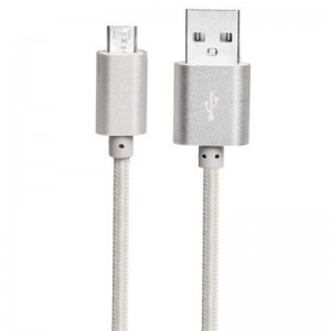 Micro Nylon fonott usb-kábel