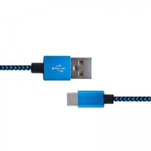 C típusú - USB Nylon sávos adatkábel