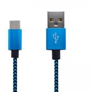C típusú - USB Nylon sávos adatkábel